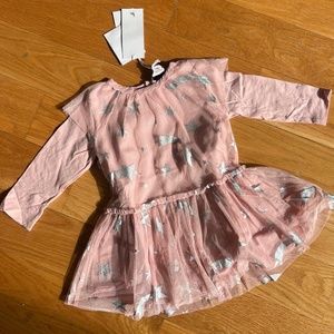 Stella McCartney Kids Baby Girls Stars Tulle Dress